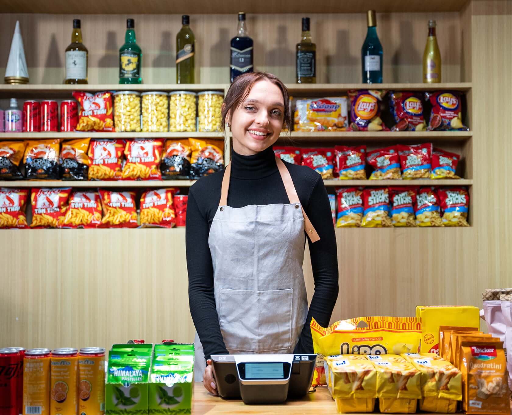 Convenience store checkout