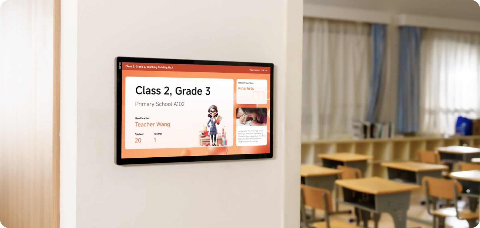 Classroom displays