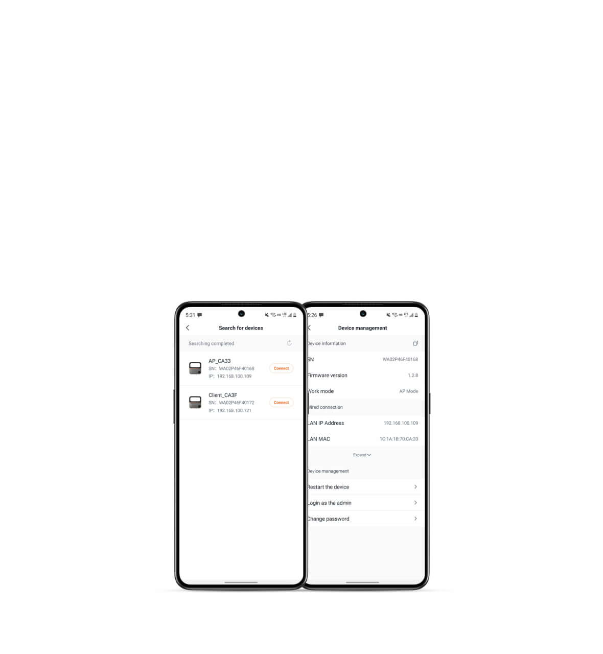 System settings configuration