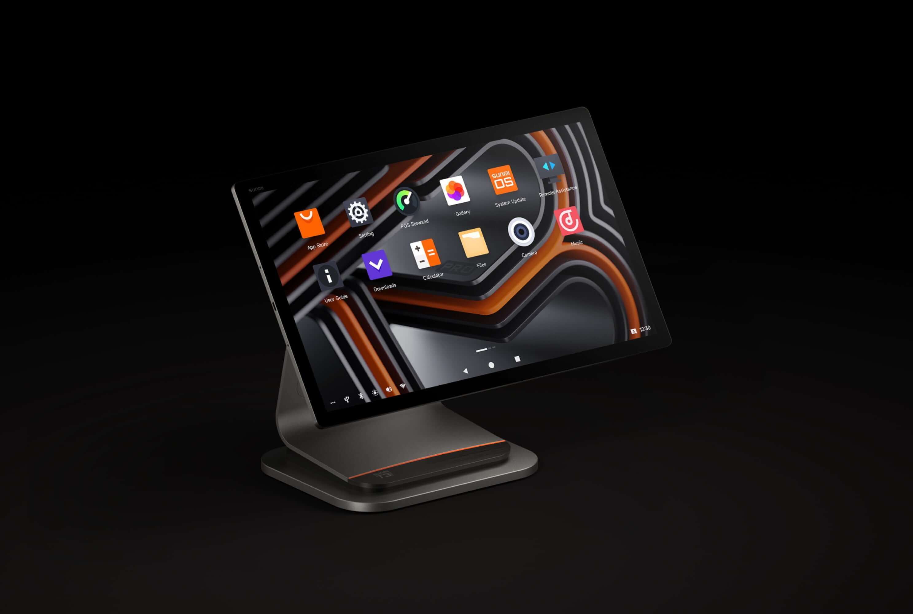 Bezel-less touchscreen