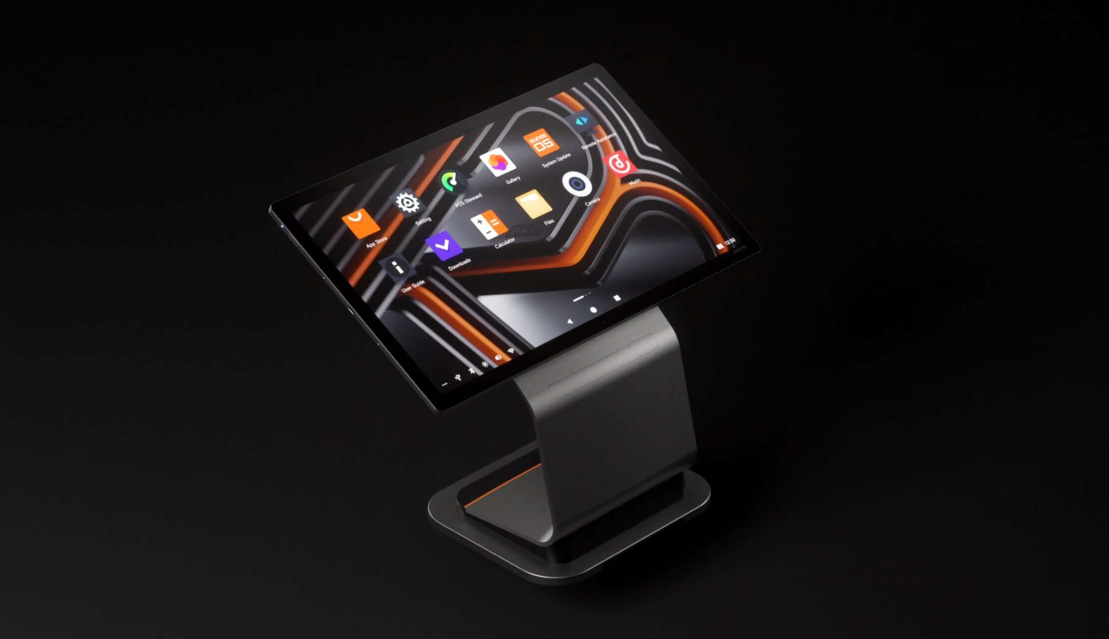 Flipable main display