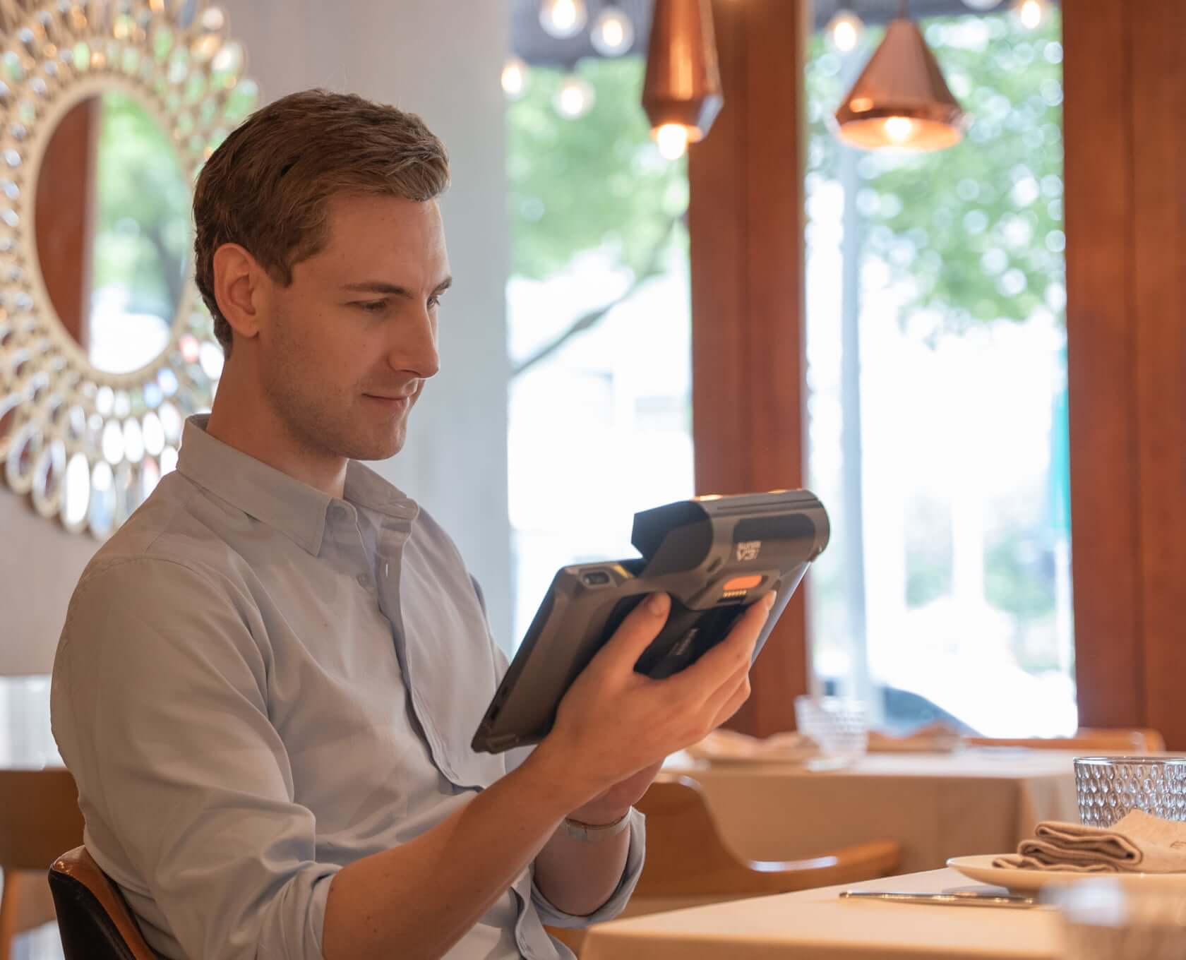 V3 MIX in premium retail environment